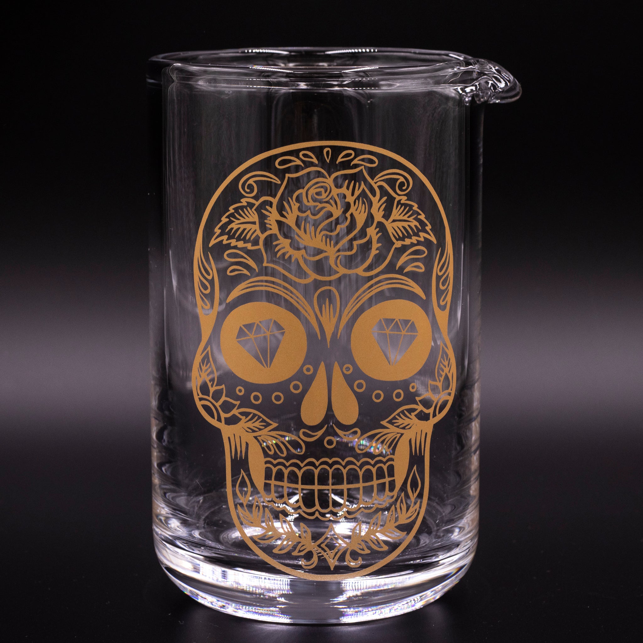 Skull Mixing Glass