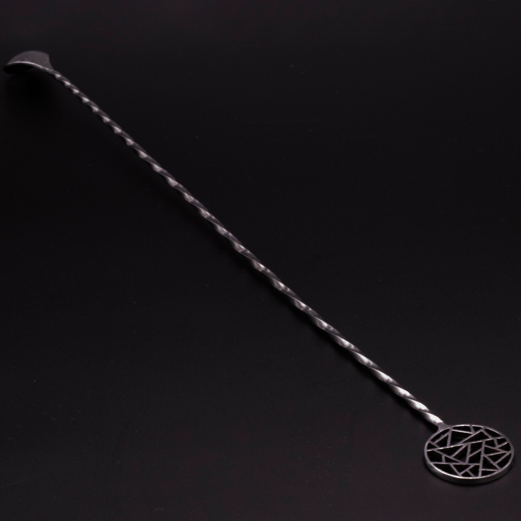 Maze Bar Spoon 41 cm Silver