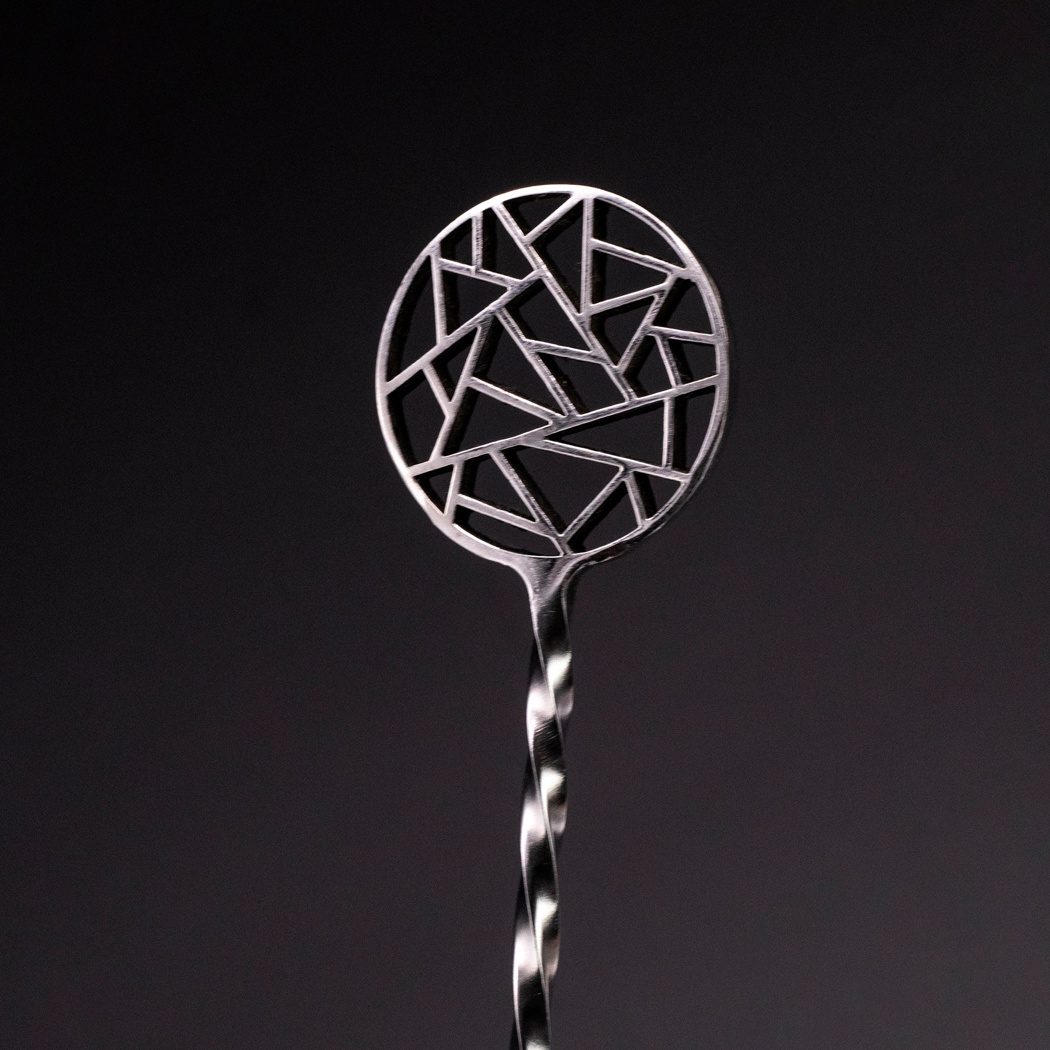 Maze Bar Spoon 41 cm Silver