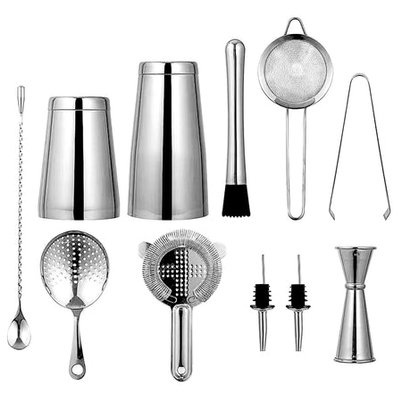 Bartender Kit Stainless Steel 11 Pieces