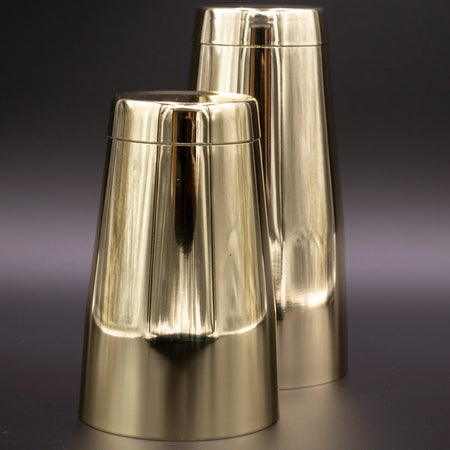 Akasuki Gold Plated Tin on Tin Boston Cocktail Shaker 828/532 ml