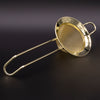 Double Layer Mesh Cocktail Strainer Gold