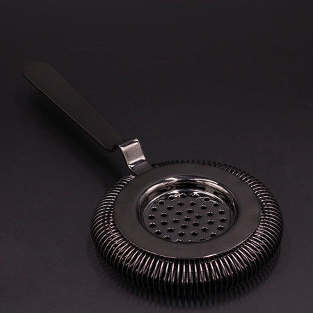 Kōri Cocktail Strainer Gun Metal Black