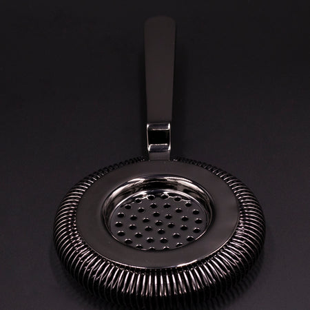 Kōri Cocktail Strainer Gun Metal Black