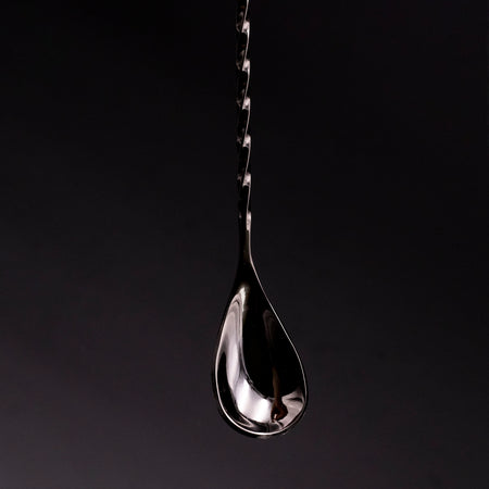 Fōku Trident Bar spoon with Fork 40cm Gunmetal Black