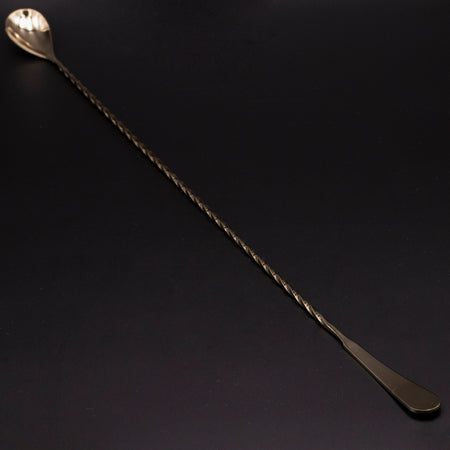 Arakan Gold Plated Flat Bar Spoon 45 cm