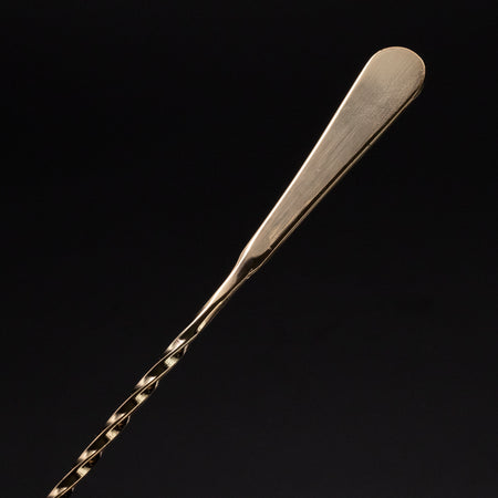 Arakan Gold Plated Flat Bar Spoon 45 cm