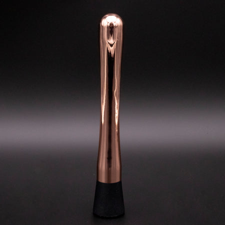 Flat Head Copper Plate Muddler -21 cm