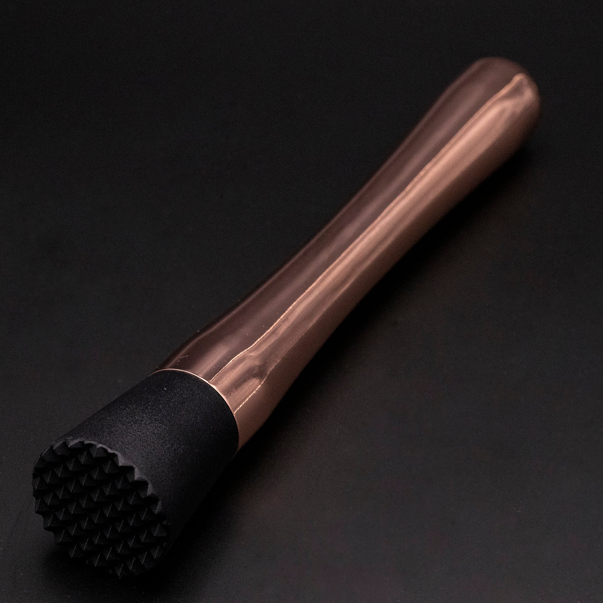 Flat Head Copper Plate Muddler -21 cm