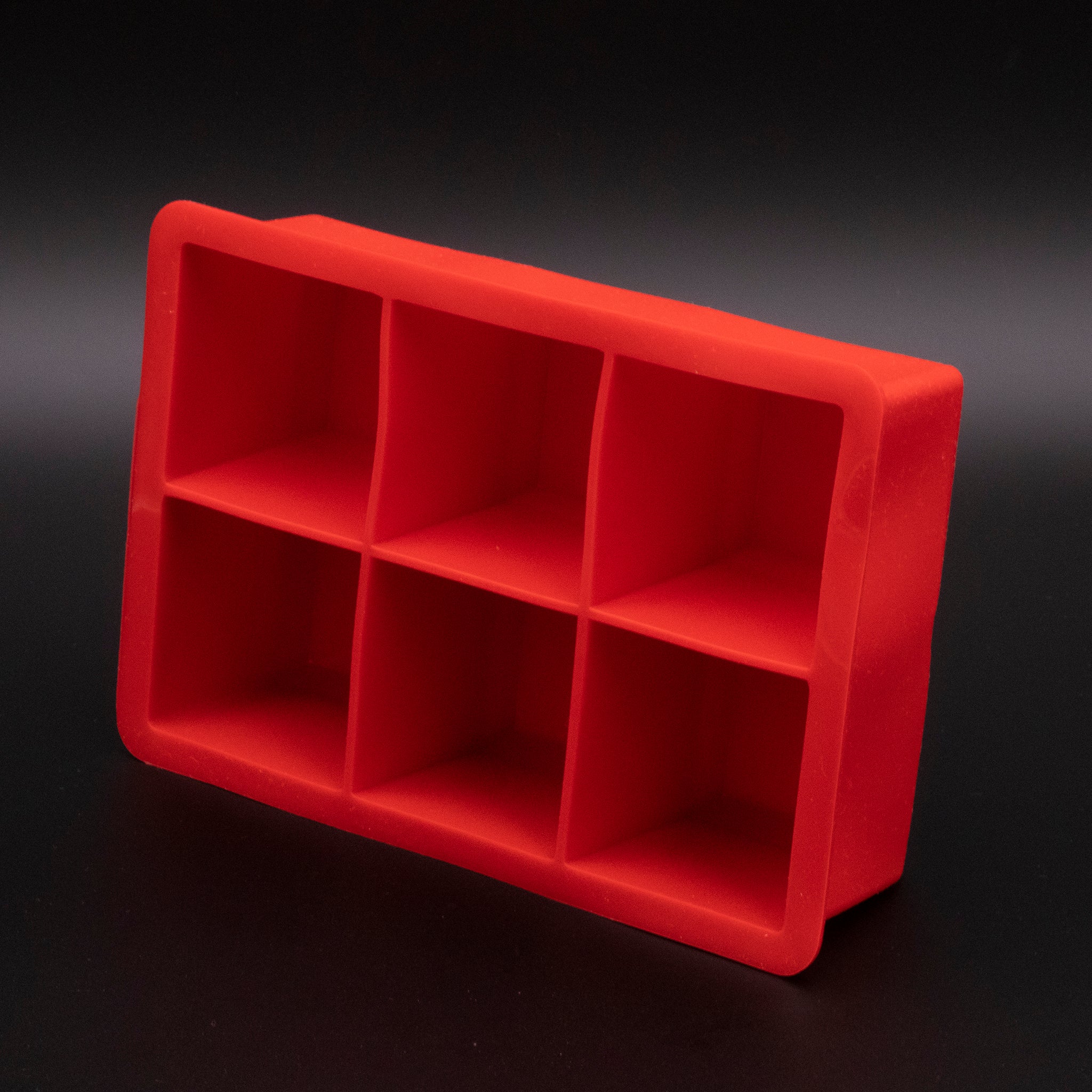 6 Section Silicone Ice Mould - Cube Shape