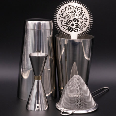 5 Piece Stainless Steel Cocktail set
