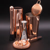 8 Piece Copper Plated Cocktail Set